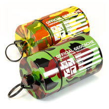 Small Cylinder Cache Light or Dark Camo