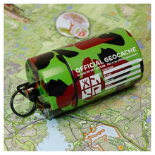 Small Cylinder Cache Light or Dark Camo