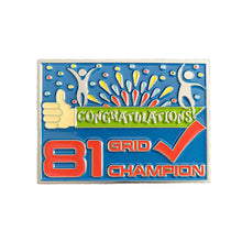 D/T 81 Grid Challenge Geocoin