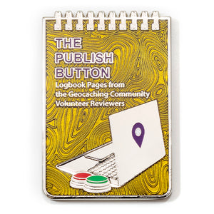 The Publish Button, Book and Geocoin Set