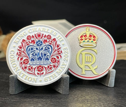 Coronation of King Charles III Trackable Geocoin