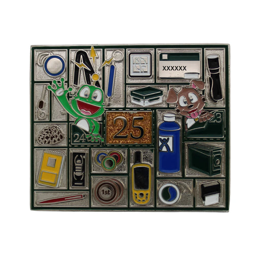 2025 Happy Holidays Geocoin