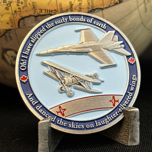 Royal Canadian Air Force Centennial Challenge Coin