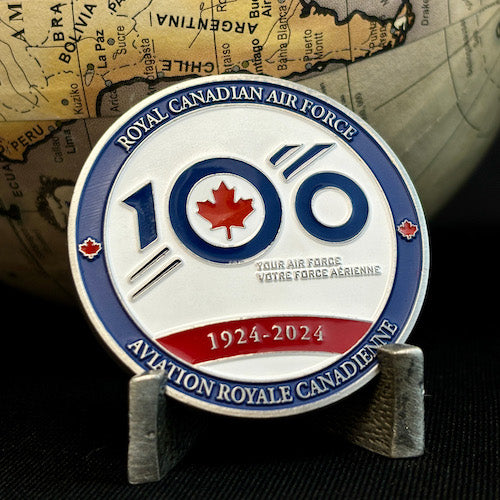 Royal Canadian Air Force Centennial Challenge Coin