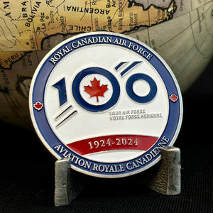 Royal Canadian Air Force Centennial Challenge Coin