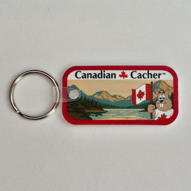 Canadian Cacher Keychain