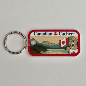 Canadian Cacher Keychain