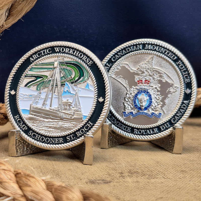 陸上自衛隊 記念 (JGSDF/ Challenge Coin) RCMP St. Roch Coin – Landsharkz
