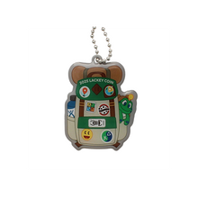 2025 Lackey Geocoin & Tag Set - Matte Nickel