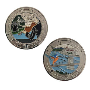 Danube Cruise Trackable Geocoin and Tag Set