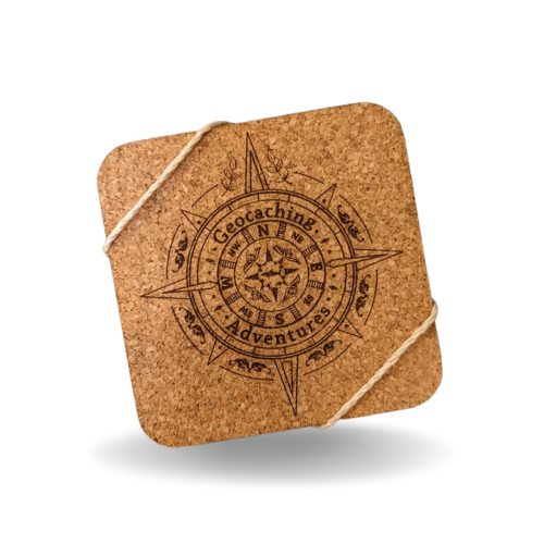 Geocaching Adventures Coasters - 4 Pack