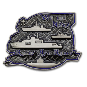 Back of Royal Canadian Navy coin