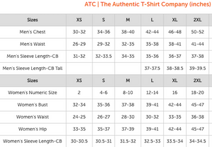 T-Shirt Sizing Guide