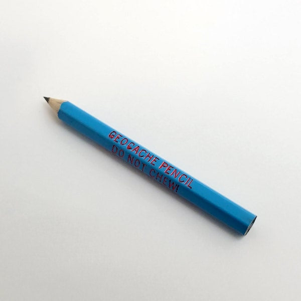 Single geocache pencil