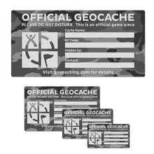 Urban print Official Geocache stickers