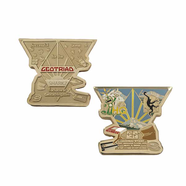 GeoTriad Achievement Geocoin (NEW!)