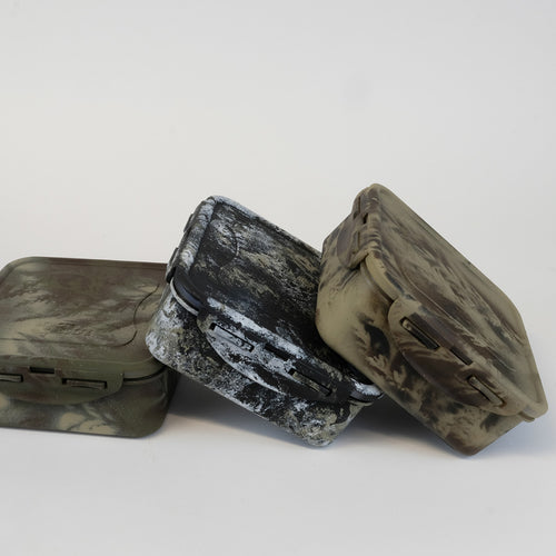 Medium Square Camouflaged Cache Container