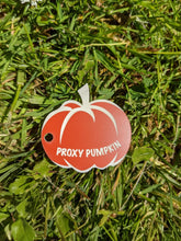An orange proxy pumpkin 